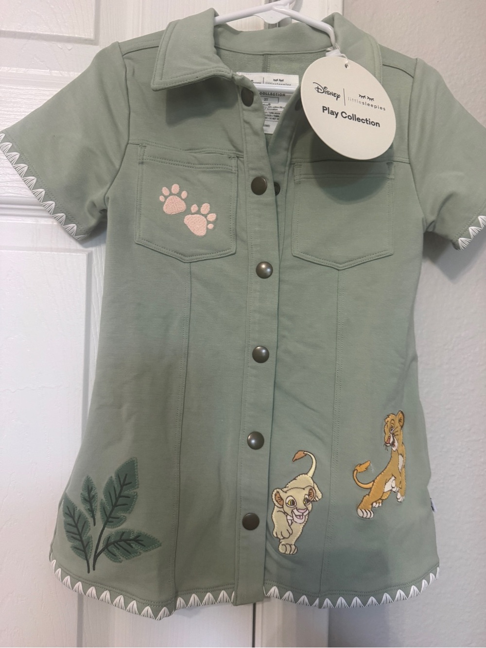 Little Sleepies Safari dress